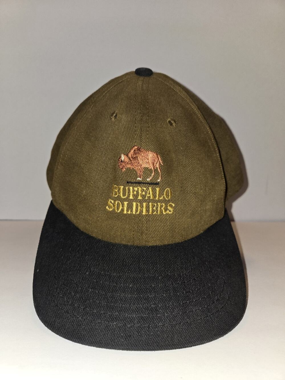 Buffalo Soldiers Hat Baseball Cap EUC Adjustable Size